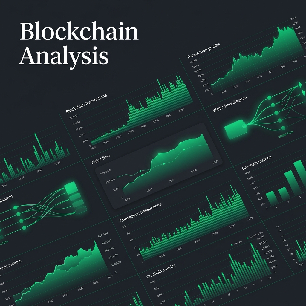 Blockchain analysis tools dashboard